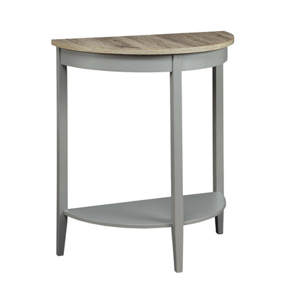 Justino Natural Oak & Gray Finish Console Table
