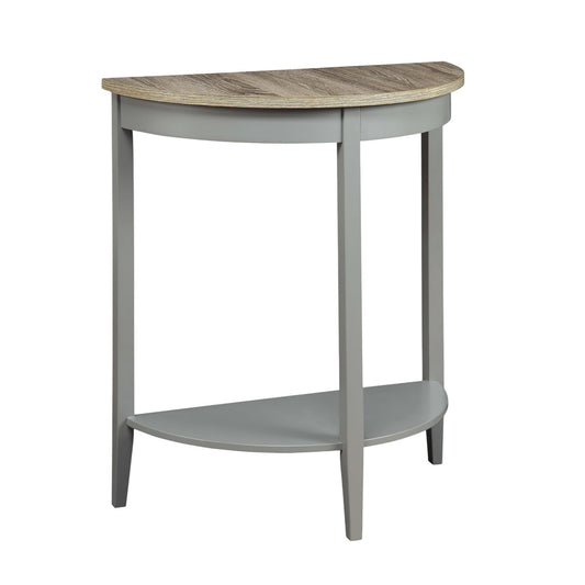 Justino Natural Oak & Gray Finish Console Table