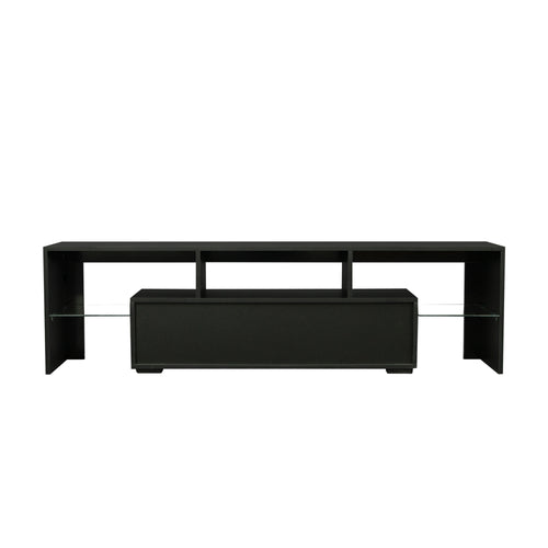 1st Choice Living Room Furniture TV Stand Cabinet with 2 Drawers in Black
