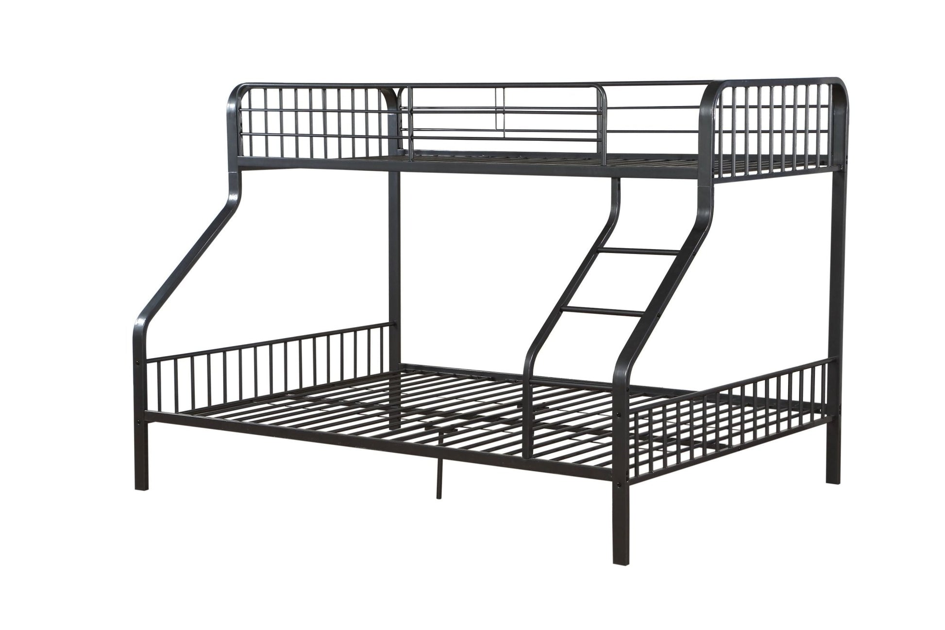 Caius Gunmetal Finish Twin Xl/Queen Bunk Bed - 1st Choice Furniture Direct