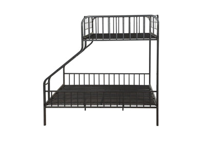 Caius Gunmetal Finish Twin Xl/Queen Bunk Bed - 1st Choice Furniture Direct