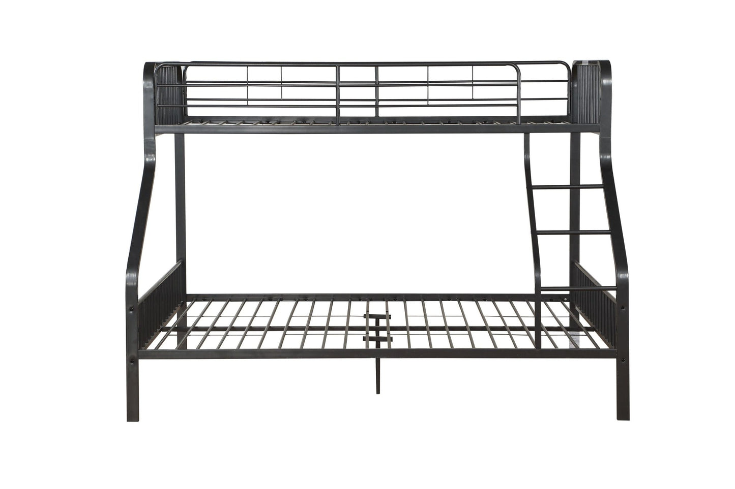 Caius Gunmetal Finish Twin Xl/Queen Bunk Bed - 1st Choice Furniture Direct