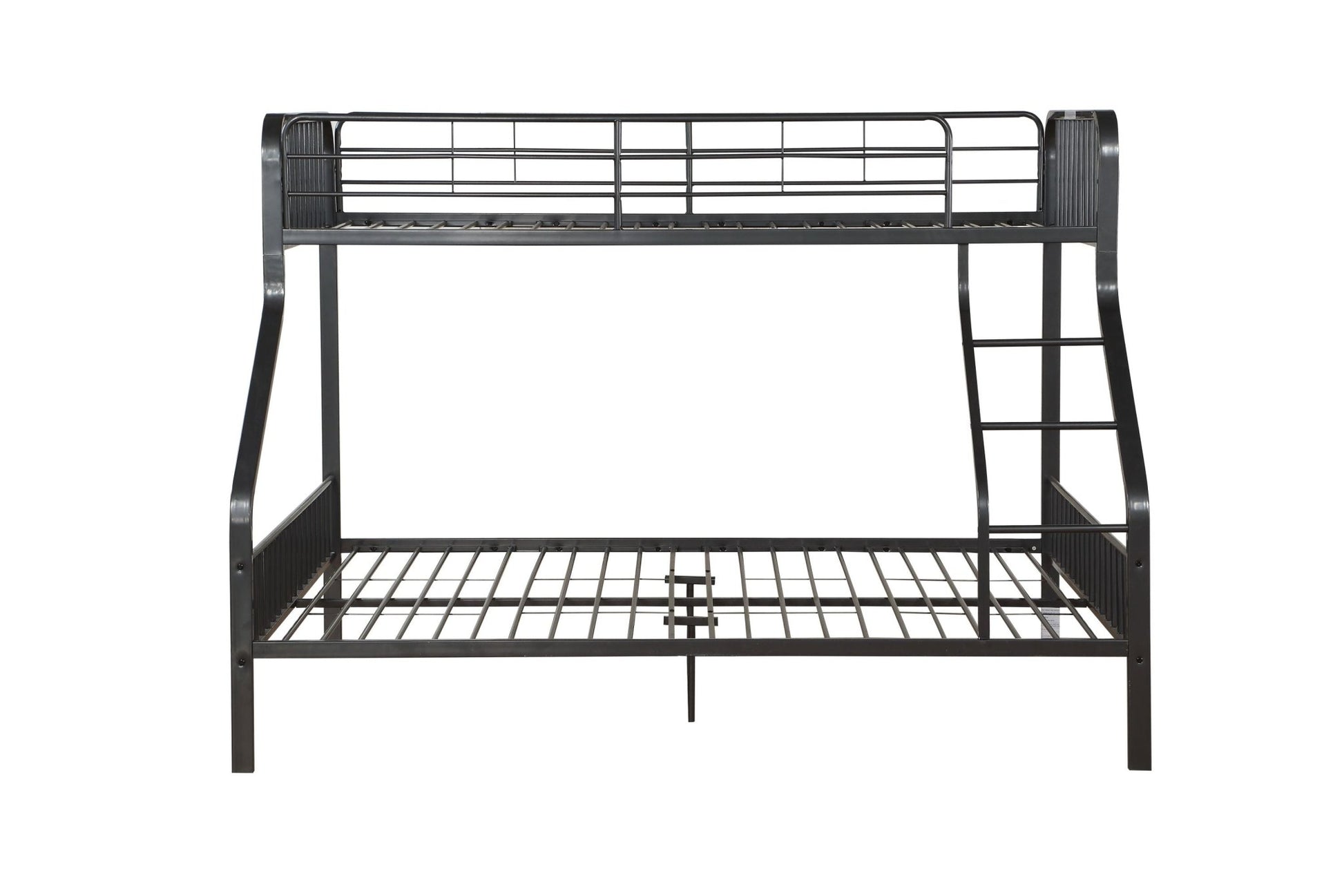 Caius Gunmetal Finish Twin Xl/Queen Bunk Bed - 1st Choice Furniture Direct
