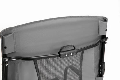 Camping Directors Chair, Heavy Duty,Oversized Portable Folding Chair with Side Table, Pocket for Beach, Fishing,Trip,Picnic,Lawn Grey - 1st Choice Furniture Direct