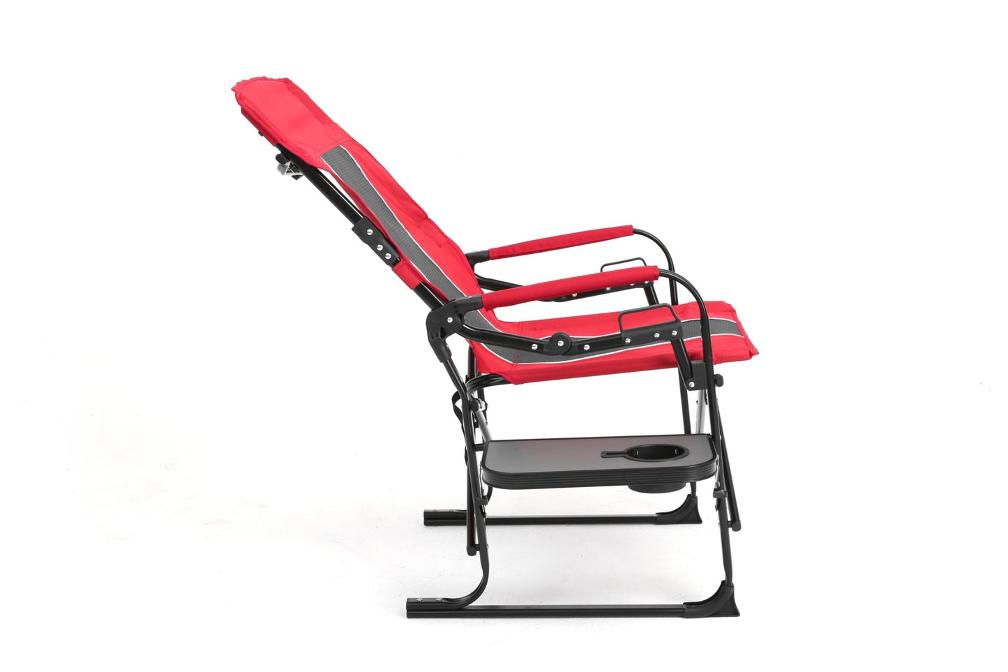 Camping Directors Chair, Heavy Duty,Oversized Portable Folding Chair with Side Table, Pocket for Beach, Fishing,Trip,Picnic,Lawn Red - 1st Choice Furniture Direct