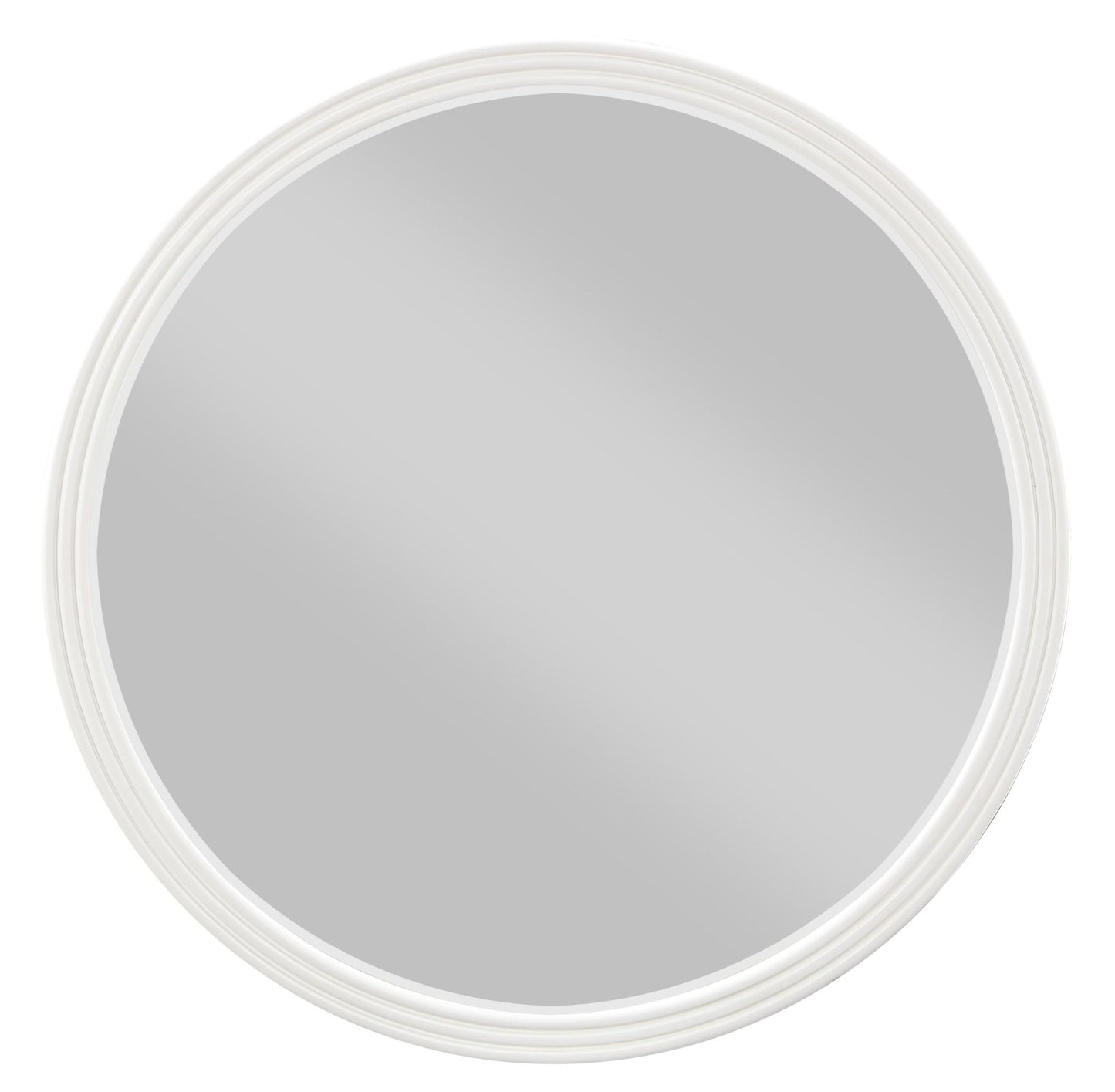 Carena Gray Round Mirror - 1st Choice Furniture Direct