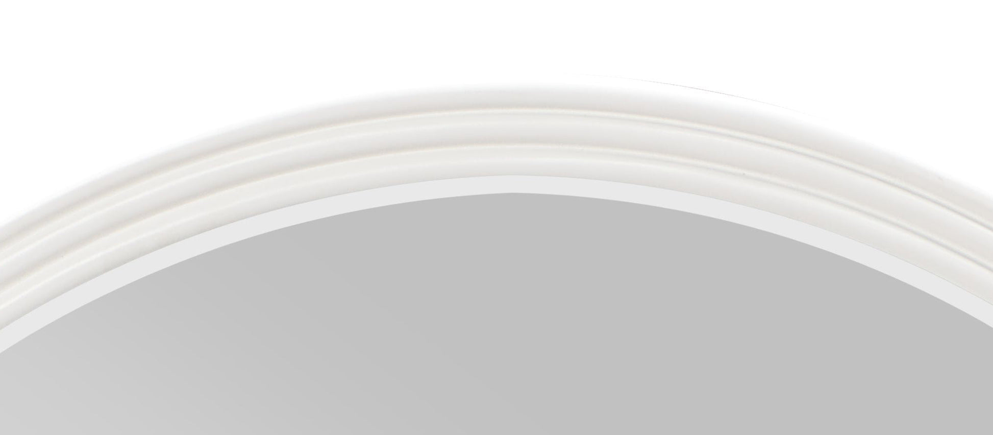 Carena Gray Round Mirror - 1st Choice Furniture Direct