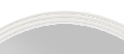 Carena Gray Round Mirror - 1st Choice Furniture Direct