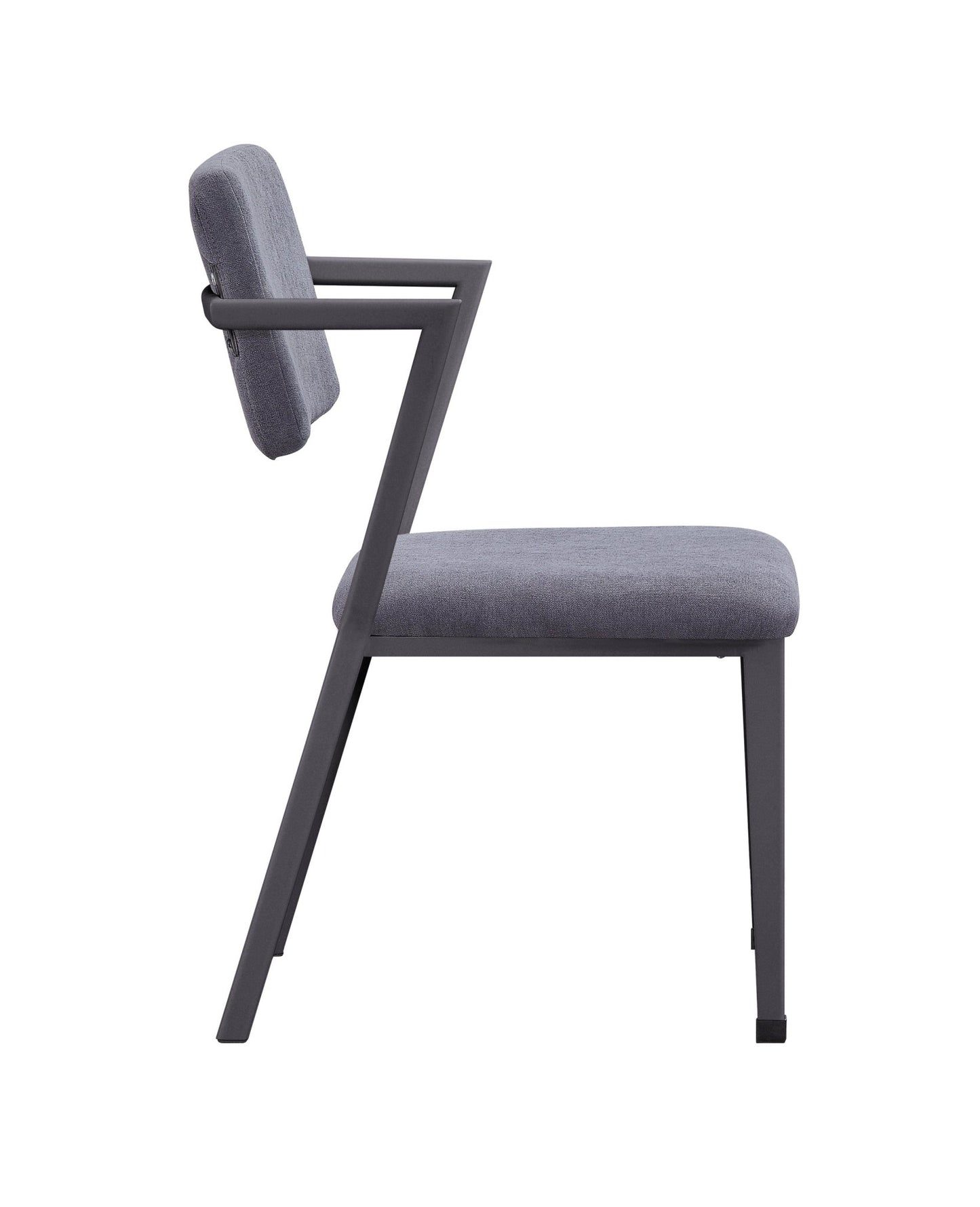 Cargo Gray Fabric & Gunmetal Finish Office Chair - 1st Choice Furniture Direct