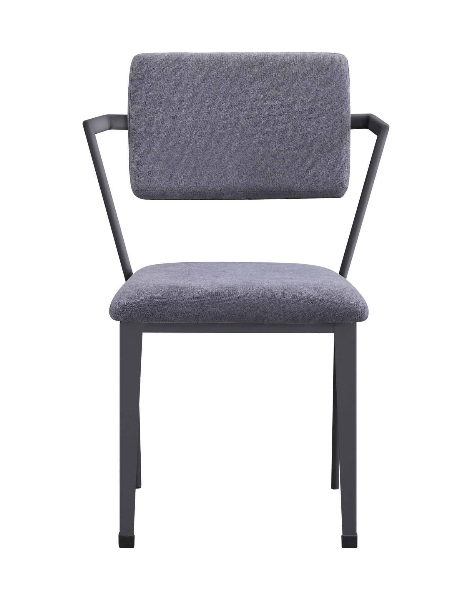 Cargo Gray Fabric & Gunmetal Finish Office Chair - 1st Choice Furniture Direct