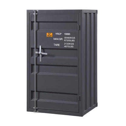 Cargo Gunmetal Finish Chest - 1st Choice Furniture Direct