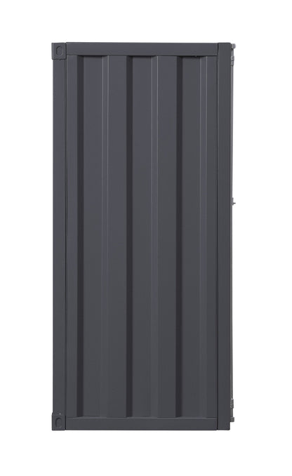 Cargo Gunmetal Finish Chest - 1st Choice Furniture Direct