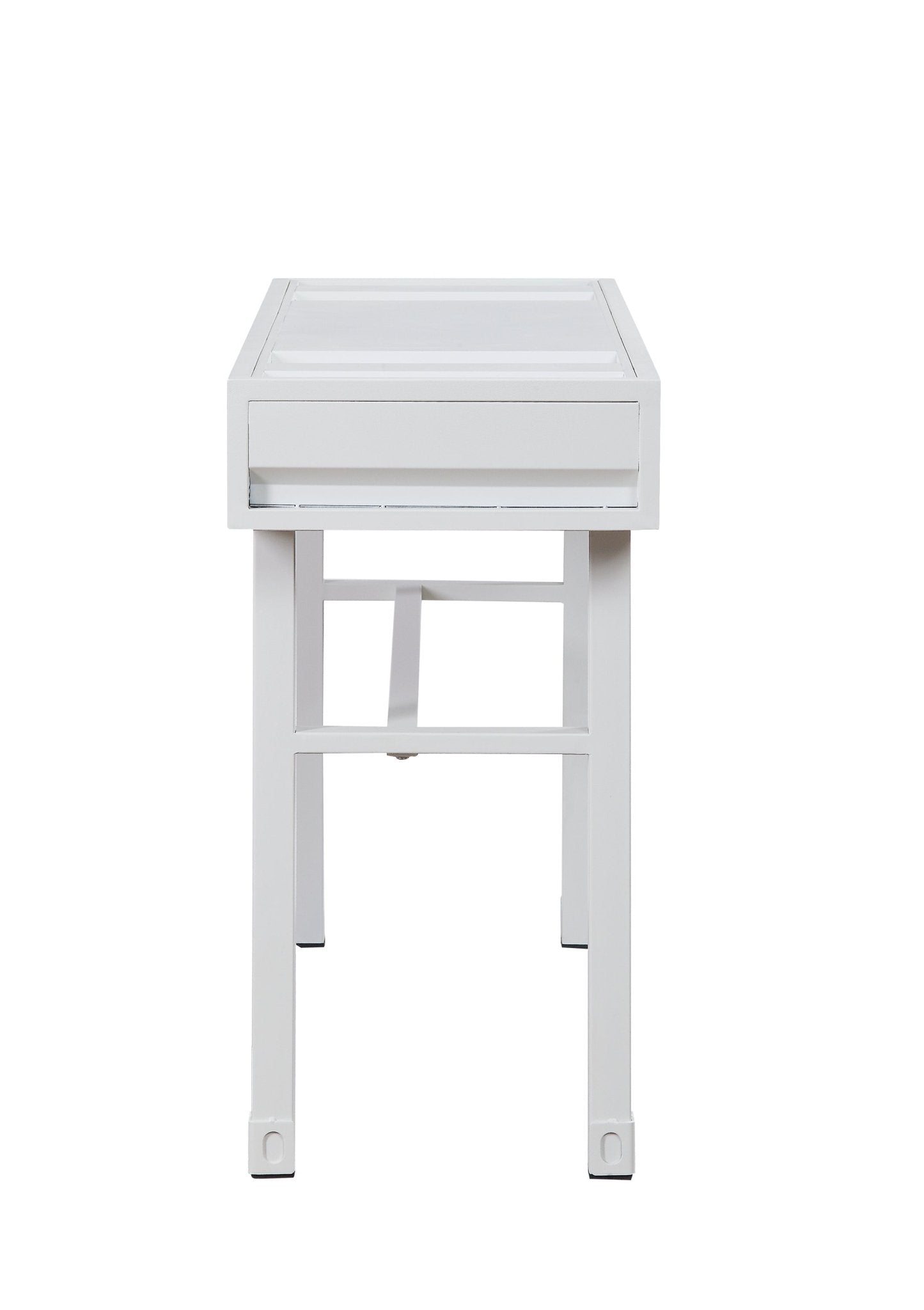 Cargo White Finish Vanity Desk - 1st Choice Furniture Direct