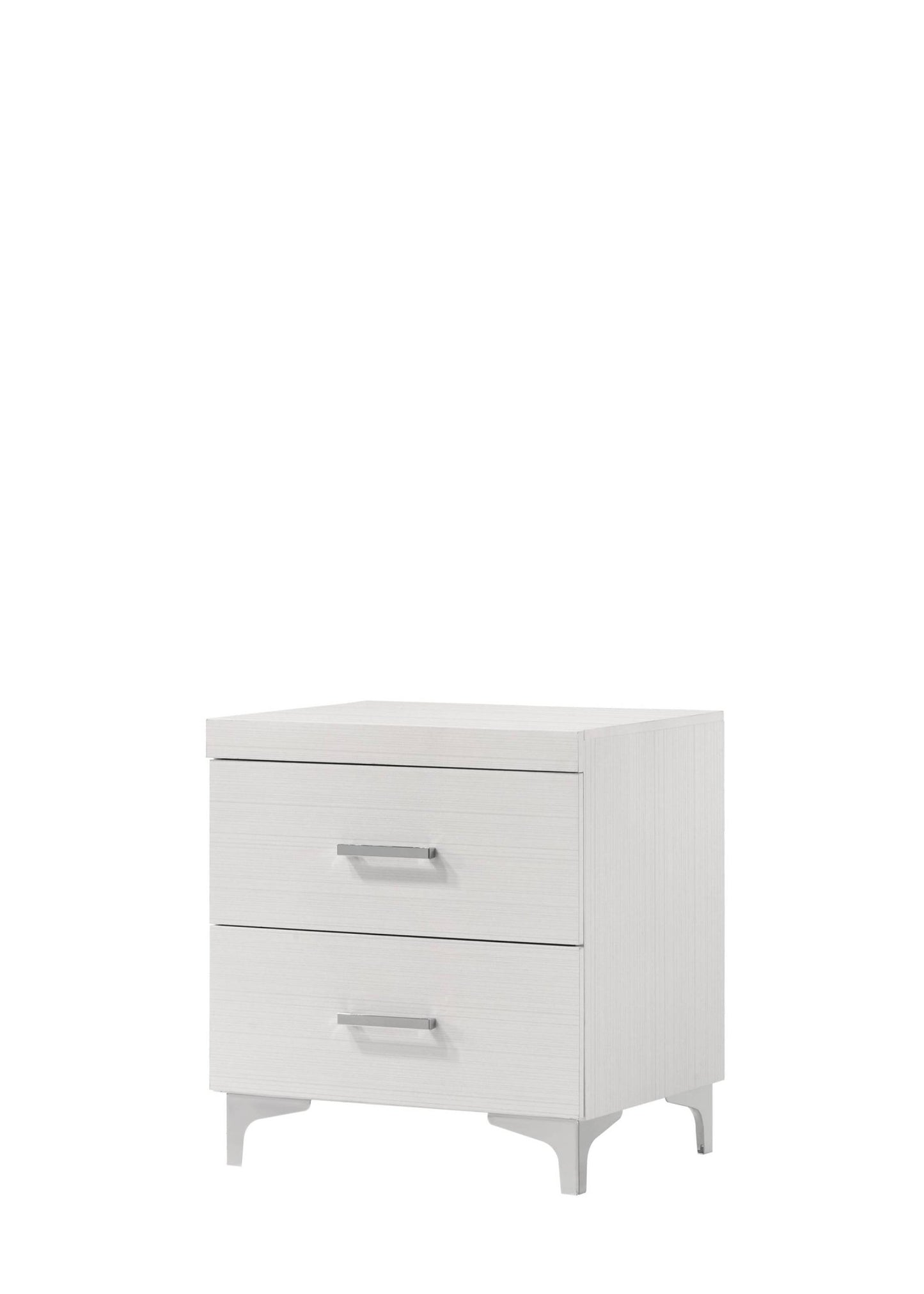 Casilda White Finish Nightstand - 1st Choice Furniture Direct