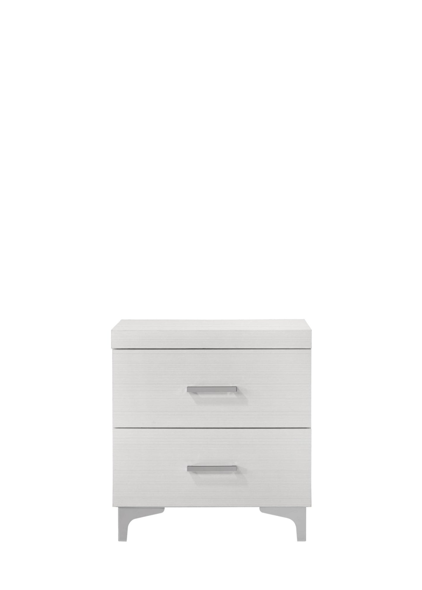 Casilda White Finish Nightstand - 1st Choice Furniture Direct