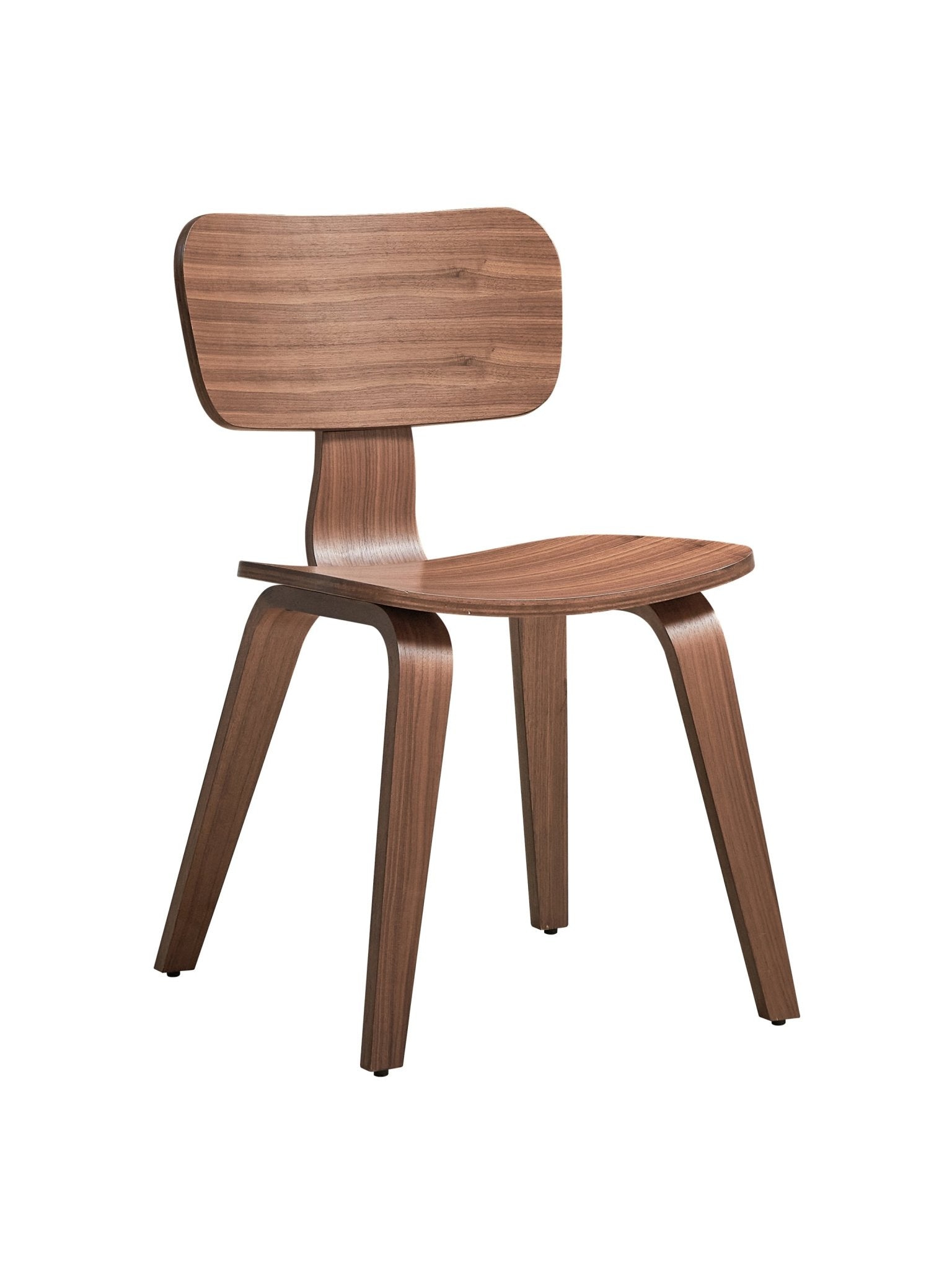 Casson Walnut Finish Side Chair (Set of 2) - 1st Choice Furniture Direct