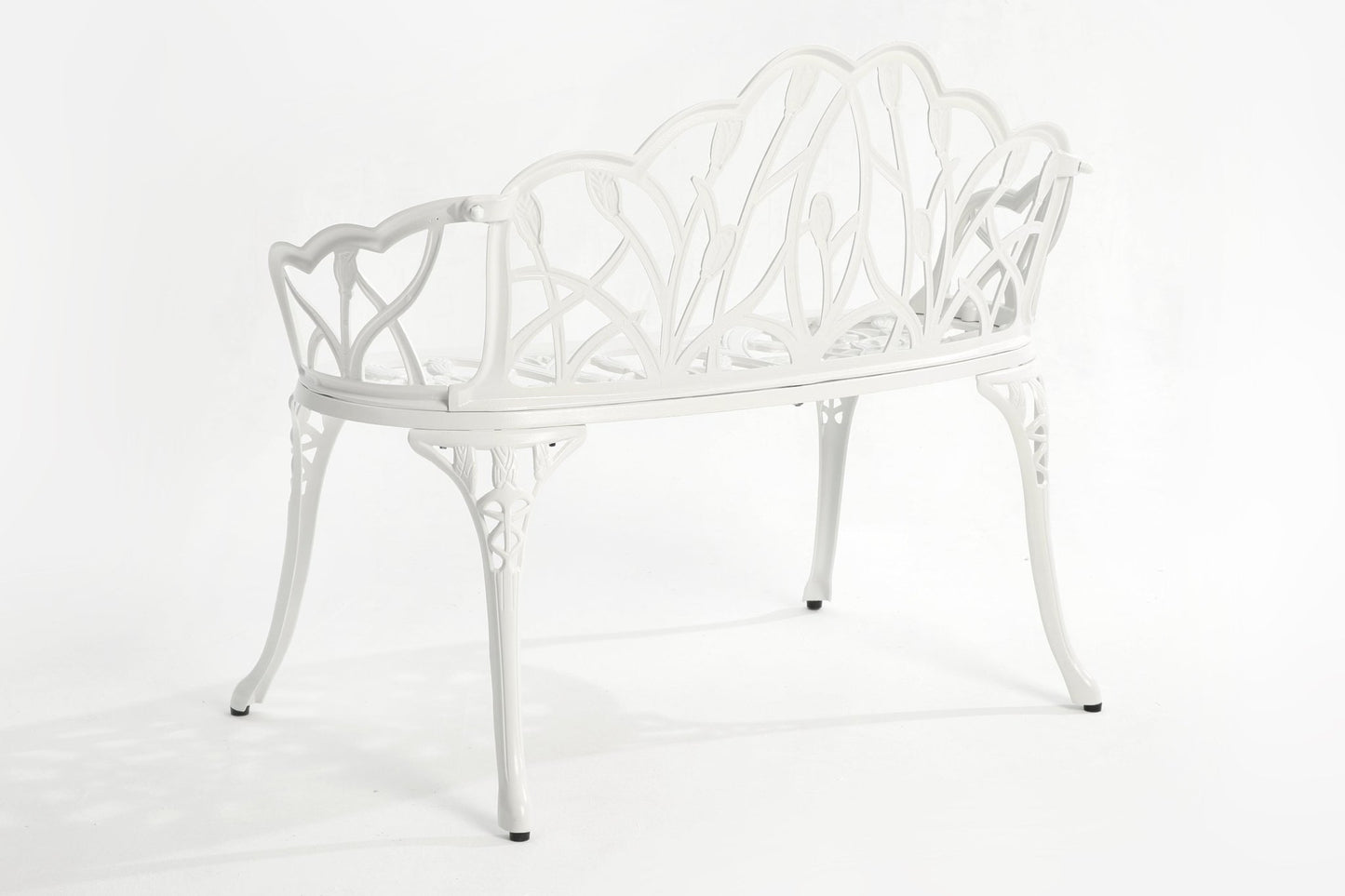 Cast aluminium bench - 1st Choice Furniture Direct