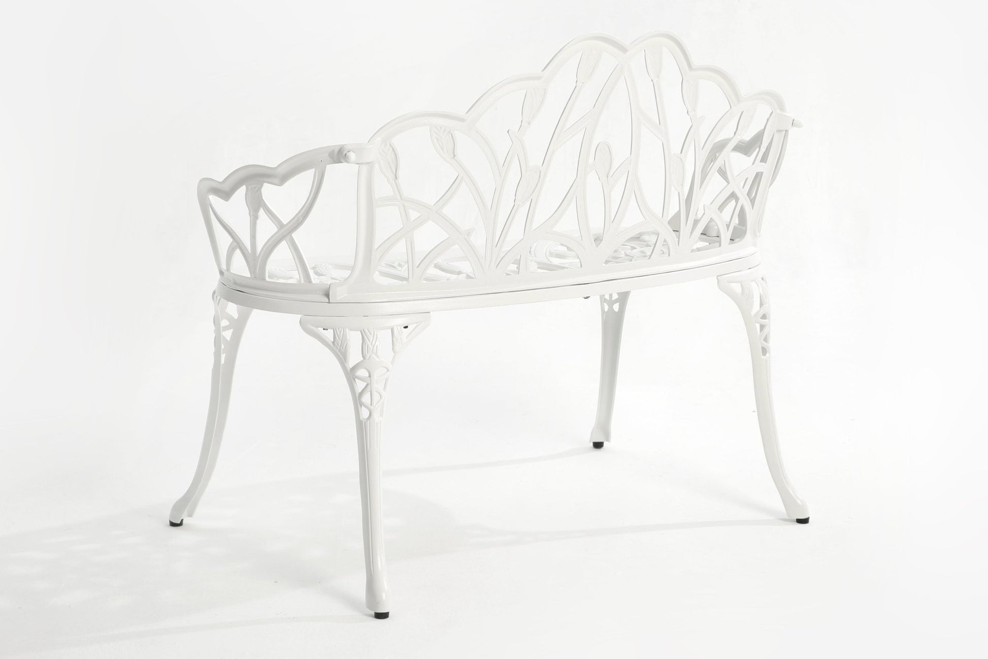 Cast aluminium bench - 1st Choice Furniture Direct