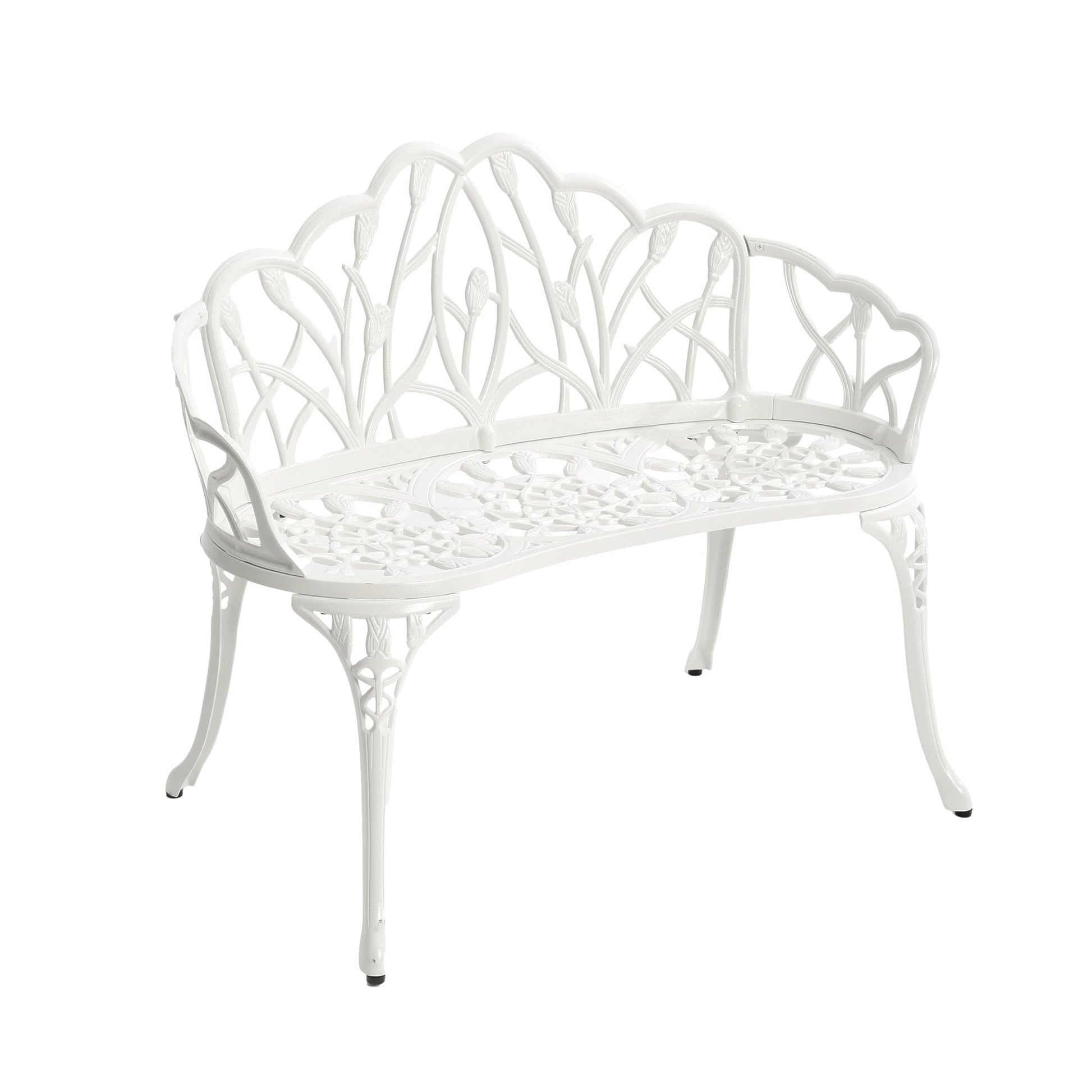 Cast aluminium bench - 1st Choice Furniture Direct