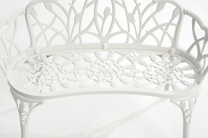 Cast aluminium bench - 1st Choice Furniture Direct