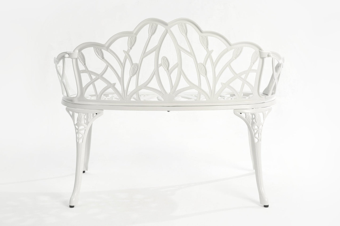 Cast aluminium bench - 1st Choice Furniture Direct