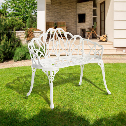 Cast aluminium bench - 1st Choice Furniture Direct