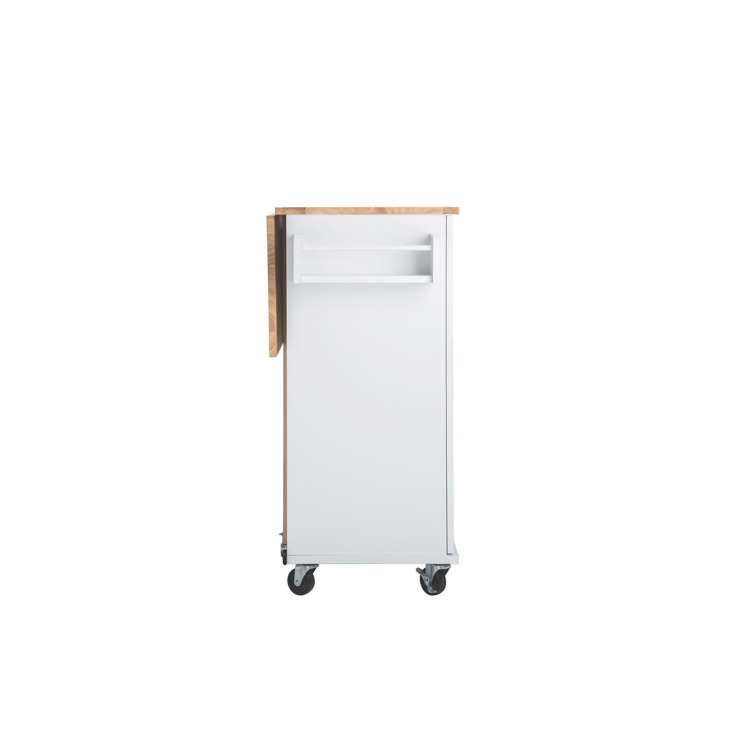 1st Choice Kitchen Island & Kitchen Cart Mobile Kitchen Island in White