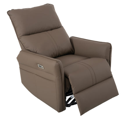 1st Choice Power Swivel Rocker Recliner Chair Sofa with USB Ports