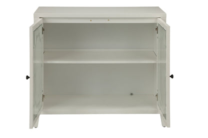 Ceara White Finish Console Cabinet - 1st Choice Furniture Direct