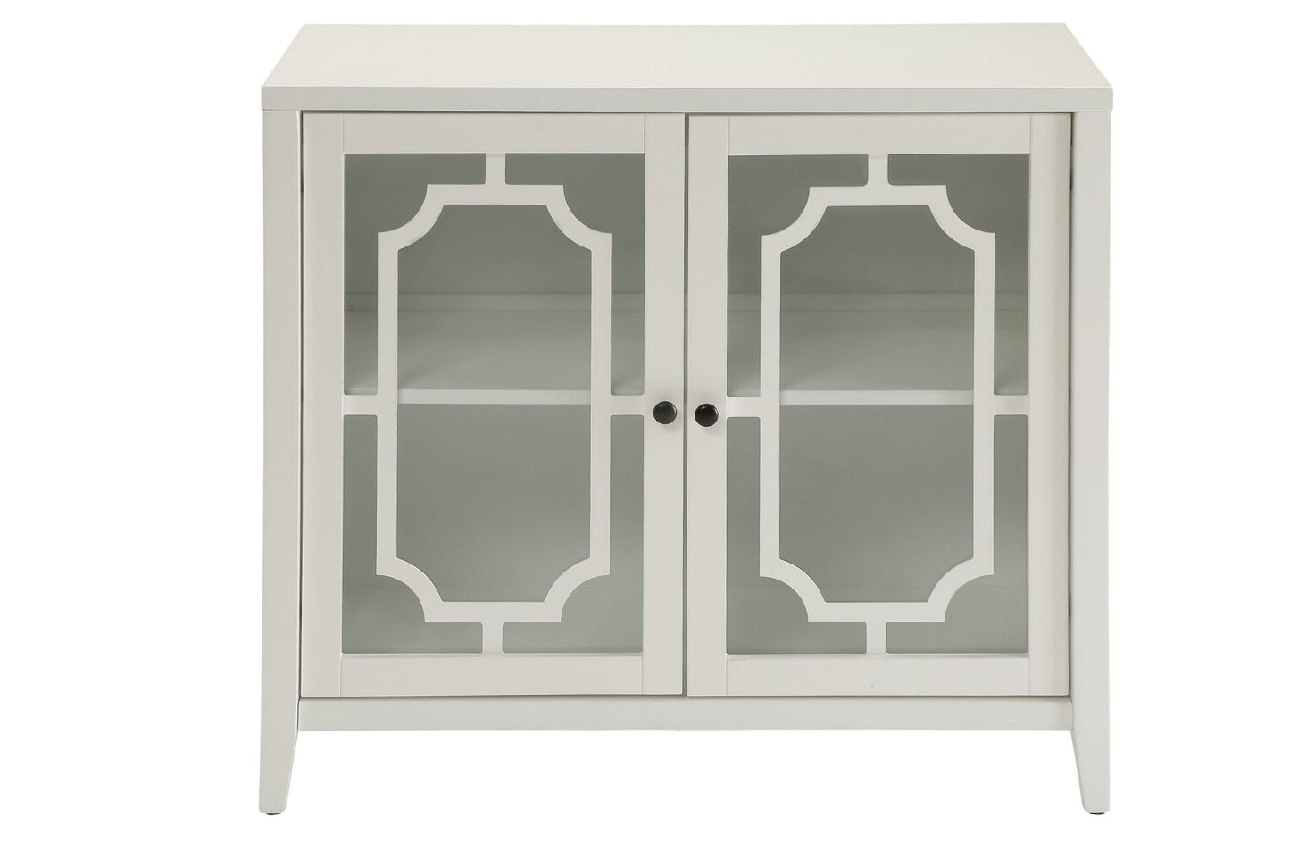 Ceara White Finish Console Cabinet - 1st Choice Furniture Direct