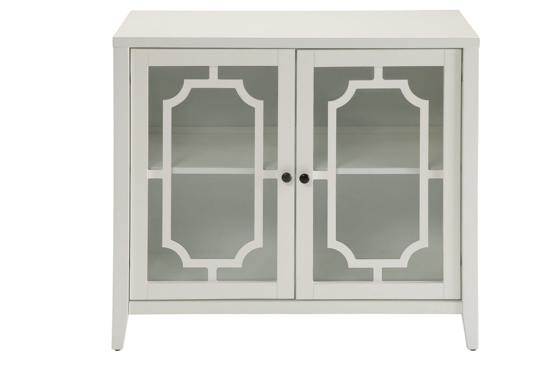 Ceara White Finish Console Cabinet - 1st Choice Furniture Direct