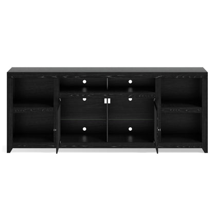 1st Choice Luxury Espresso TV Stand for Modern Homes | Fits 90" Screens