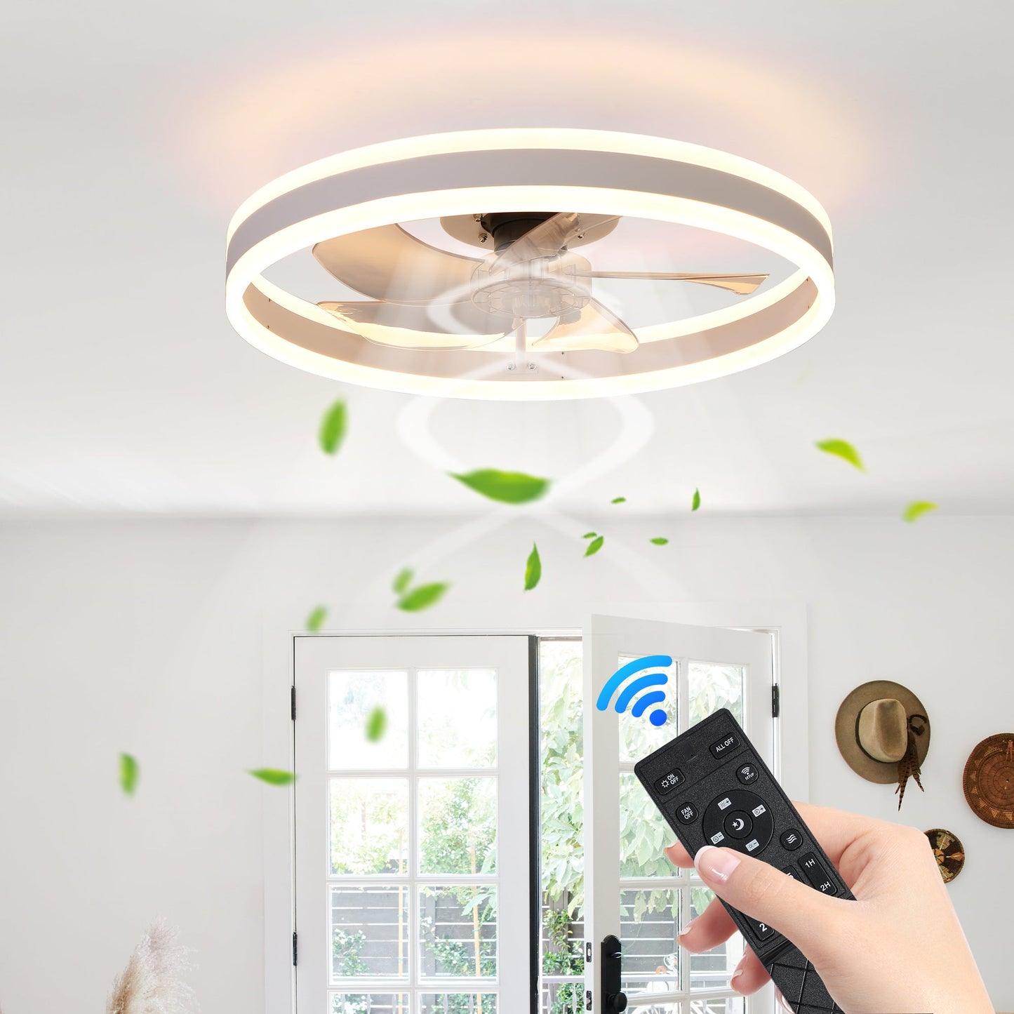Ceiling Fan with Lights Dimmable LED - 1st Choice Furniture Direct