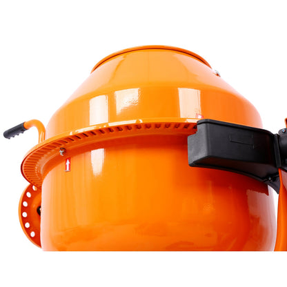 Cement Mixer, 3 Cu. Ft Electric Concrete Mixer Machine, 110v AC Motor Portable Power Cement Mixers for Mortar, Stucco and Fodder - 1st Choice Furniture Direct