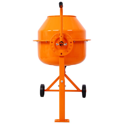 Cement Mixer, 3 Cu. Ft Electric Concrete Mixer Machine, 110v AC Motor Portable Power Cement Mixers for Mortar, Stucco and Fodder - 1st Choice Furniture Direct