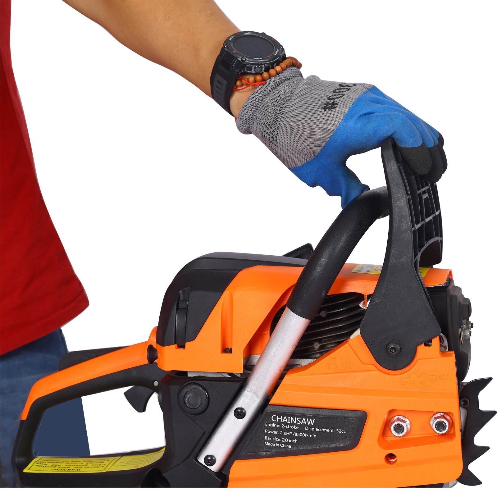 Chainsaw gas 20inch ,52cc Gasoline Chain Saw for Trees ,Wood Cutting 2 - cycle EPA Compliant - 1st Choice Furniture Direct