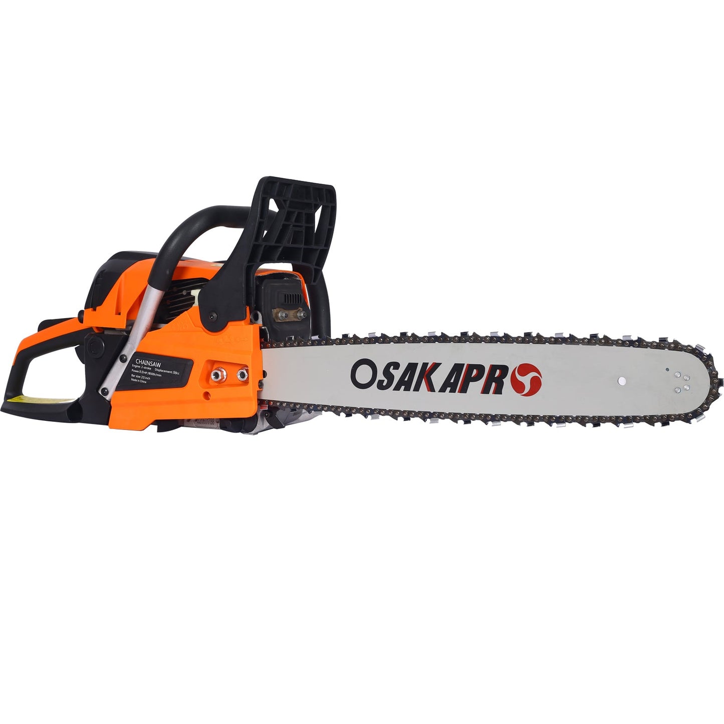 Chainsaw gas 20inch ,58cc Gasoline Chain Saw for Trees ,Wood Cutting 2 - cycle EPA Compliant - 1st Choice Furniture Direct