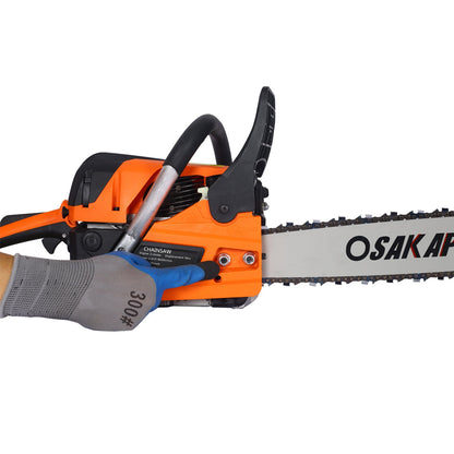 Chainsaw gas 20inch ,58cc Gasoline Chain Saw for Trees ,Wood Cutting 2 - cycle EPA Compliant - 1st Choice Furniture Direct