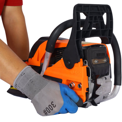 Chainsaw gas 20inch ,58cc Gasoline Chain Saw for Trees ,Wood Cutting 2 - cycle EPA Compliant ,ORGEGAN BAR OREGAN CHAIN - 1st Choice Furniture Direct