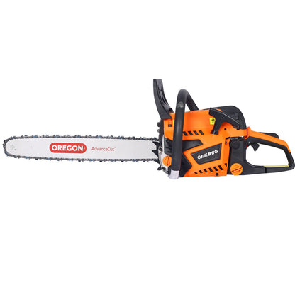 Chainsaw gas 20inch ,58cc Gasoline Chain Saw for Trees ,Wood Cutting 2 - cycle EPA Compliant ,ORGEGAN BAR OREGAN CHAIN - 1st Choice Furniture Direct