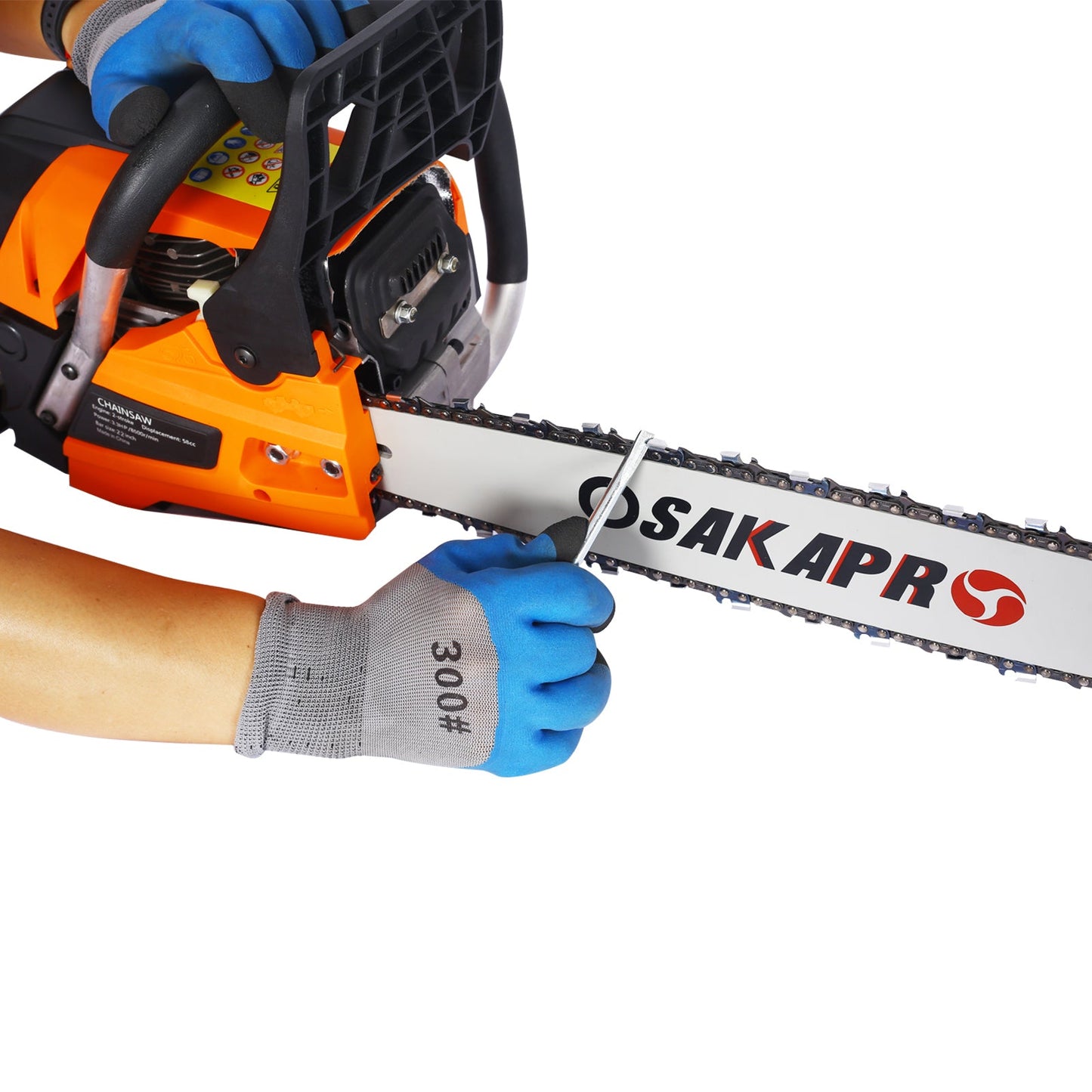 Chainsaw gas 22inch ,58cc Gasoline Chain Saw for Trees ,Wood Cutting 2 - cycle EPA Compliant - 1st Choice Furniture Direct