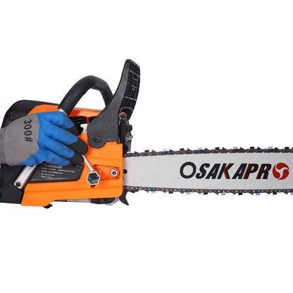 Chainsaw gas 22inch ,58cc Gasoline Chain Saw for Trees ,Wood Cutting 2 - cycle EPA Compliant - 1st Choice Furniture Direct