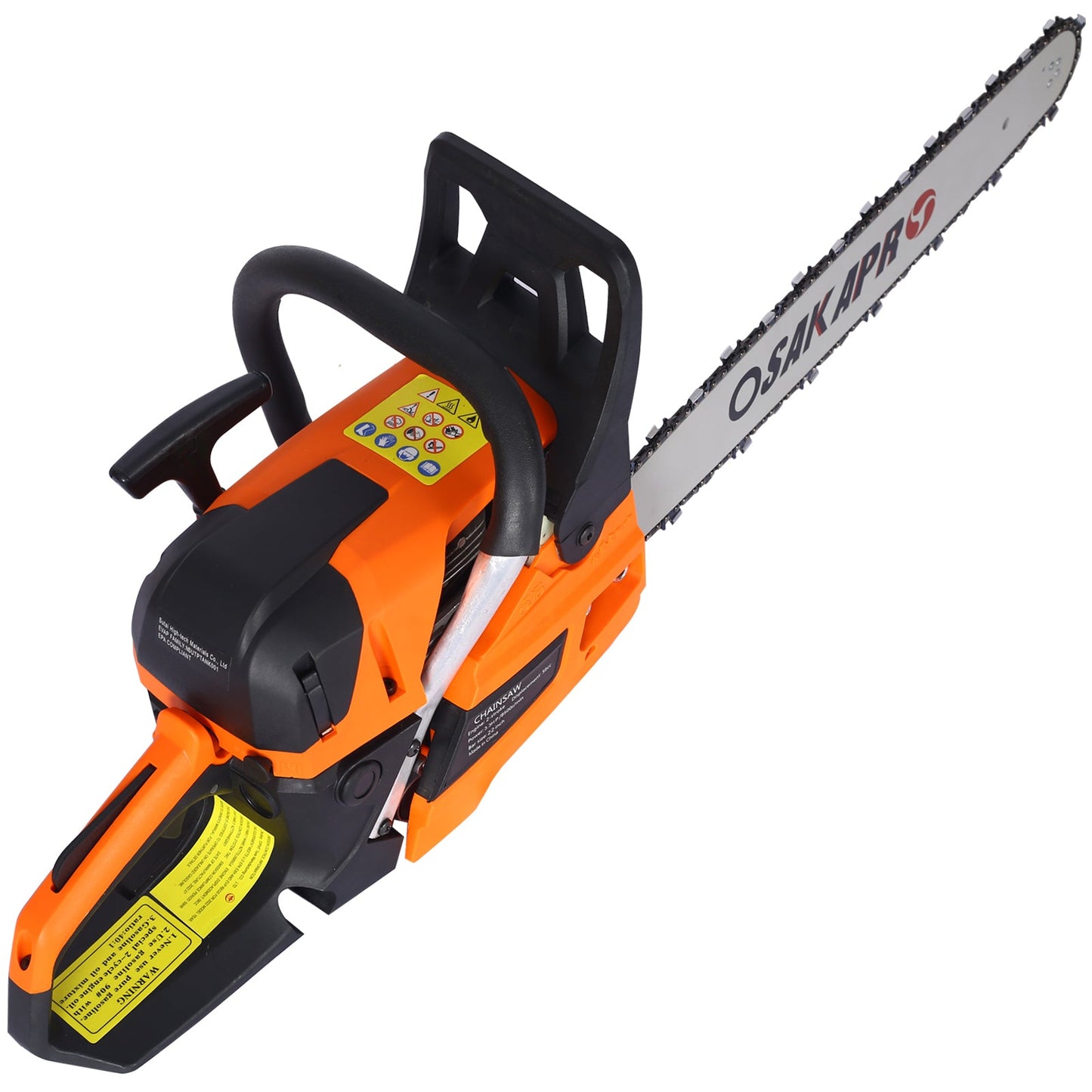 Chainsaw gas 22inch ,58cc Gasoline Chain Saw for Trees ,Wood Cutting 2 - cycle EPA Compliant - 1st Choice Furniture Direct