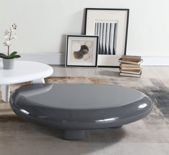 Charlene Gray High Gloss Coffee Table - 1st Choice Furniture Direct
