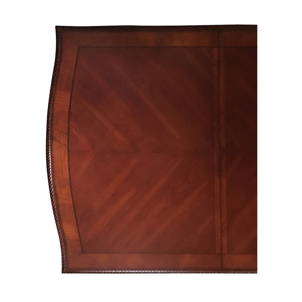 Chateau Cherry Finish De Ville Dining Table w/ Extension Leaf - 1st Choice Furniture Direct