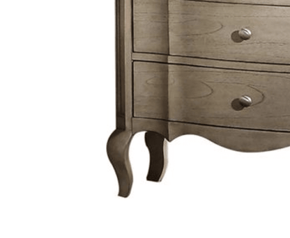 Chelmsford Antique Taupe Finish Nightstand - 1st Choice Furniture Direct