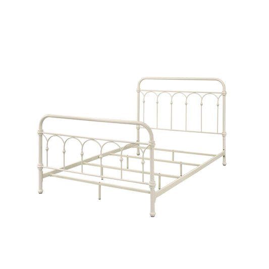 Citron White Finish Full Bed - 1st Choice Furniture Direct