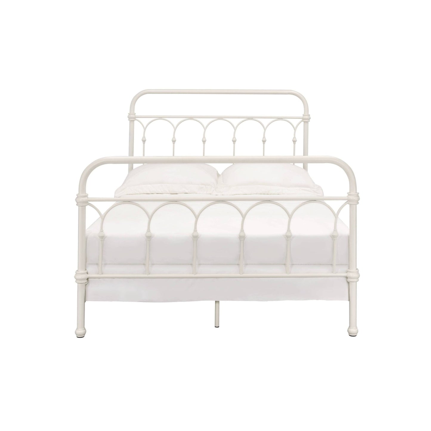 Citron White Finish Full Bed - 1st Choice Furniture Direct
