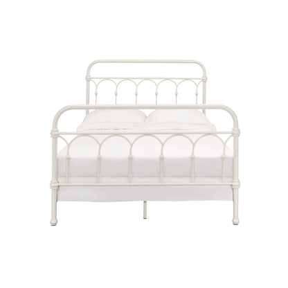 Citron White Finish Full Bed - 1st Choice Furniture Direct