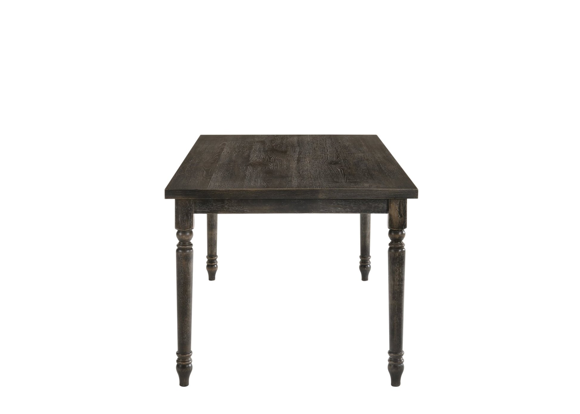 Claudia II Weathered Gray Finish 7 PCs Dining Room Set - 1st Choice Furniture Direct